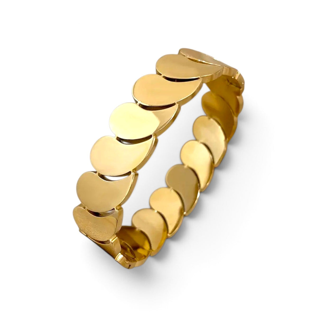 Premium Stainless Steel Kara Bracelet – Unisex Gold & Silver Bracelet