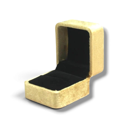 Luxury Velvet Jewelry Box – Elegant Ring & Earring Storage Organizer
